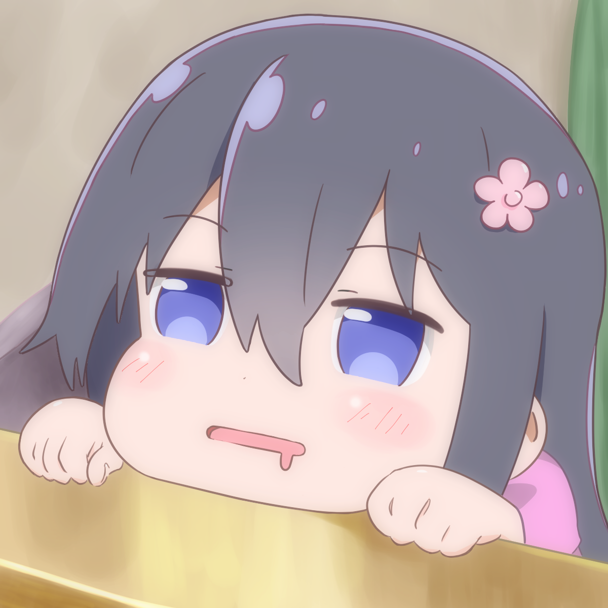 「じぃーー・・・」（PixivID: 73284156）